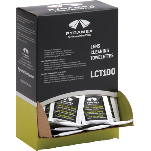 Lingettes nettoyantes pour lentilles Moffatt Supply & Specialties