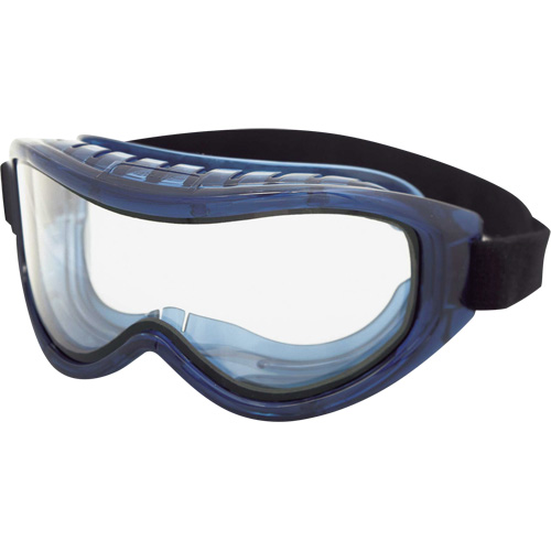Odyssey II Industrial Dual Lens OTG Safety Goggles, Clear Lens, Anti-Fog/Anti-Scratch, Indirect Vent Moffatt Supply & Specialties