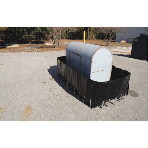 Conteneur flexible pour r&eacute;servoir de carburant avec drain Ultra-550 Containment Sump, 102" lo x 72" la, 650 gal. US Capacit&eacute; Moffatt Supply & Specialties