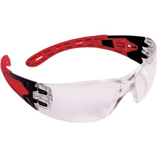 Lunettes de s&eacute;curit&eacute; sans cadre Volcano, Lentille Transparent, Antibu&eacute;e/Anti-&eacute;gratignures/Antistatique, ANSI Z87+/R&eacute;pond ou surpasse la norme CSA Z94.3 Moffatt Supply & Specialties