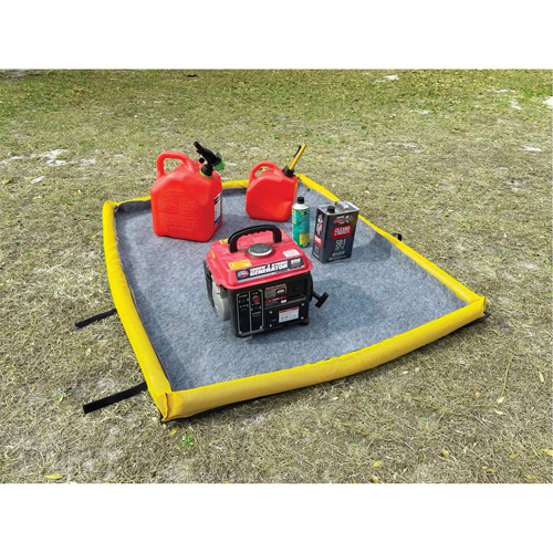 Small Ultra-Filter Pad, 0.8 US gal. Capacity, 2.5' W x 2' L x 3" H, Foam Wall Moffatt Supply & Specialties