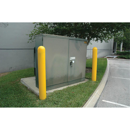 Ultra-Post Protector&reg;, 6" Dia. x 52" L, Yellow Moffatt Supply & Specialties