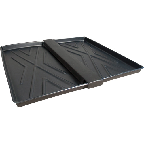 Double-Tray Ultra-Rack Containment Tray&reg;, 48" L x 44" W x 2.8" H, 16 US gal. Spill Capacity Moffatt Supply & Specialties