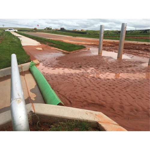 Green Ultra-Silt Dike&reg;, 7' L x 5' W Moffatt Supply & Specialties