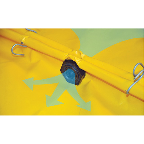 Ultra-Spill Deck flexible, 4 barils, Capacit&eacute; de d&eacute;versement 22 gal. US, 48" x 48" x 2,5" Moffatt Supply & Specialties