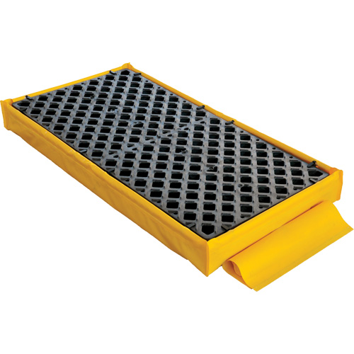 Ultra-Spill Deck flexible, &agrave; vessie, 2 barils, Capacit&eacute; de d&eacute;versement 88 gal. US, 48" x 27" x 5" Moffatt Supply & Specialties