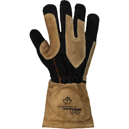 Gants de soudage Endura 505GP MIG, Cuir fleur de ch&egrave;vre, Taille Moyen Moffatt Supply & Specialties