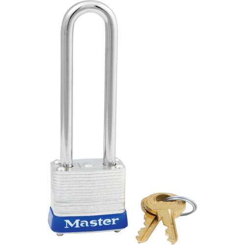 Padlock, Silver, Keyed Alike, Laminated Steel, 1-1/8" Width Moffatt Supply & Specialties