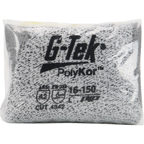 G-Tek&reg; Seamless Knit Cut-Resistant Gloves, X-Small, 13 Gauge, Polyurethane Coated, ASTM ANSI Level A2/EN 388 Level B Moffatt Supply & Specialties