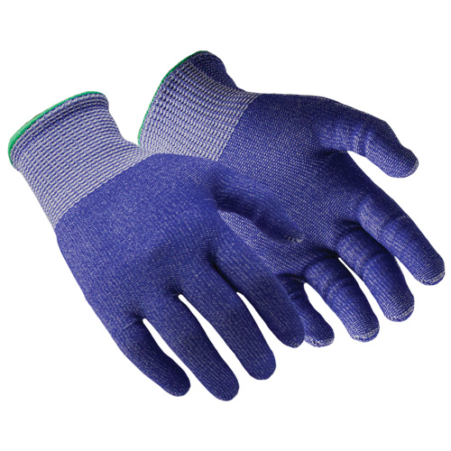 Gants r&eacute;sistants aux coupures de grade alimentaire Helix 3033, Taille 6/T-petit, Calibre 13, Enveloppe en Polyester/Fibre de verre/PEHP, ASTM ANSI niveau A6 Moffatt Supply & Specialties