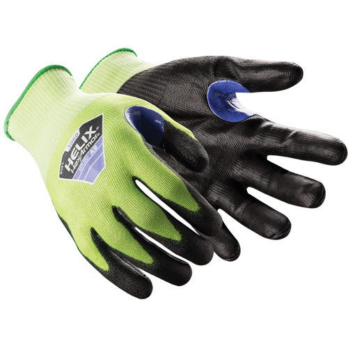 Gants r&eacute;sistants aux coupures Helix 3060, Taille 6/T-petit, Calibre 18, Rev&ecirc;tement Polyur&eacute;thane, Enveloppe en PEHP, ASTM ANSI niveau A9 Moffatt Supply & Specialties