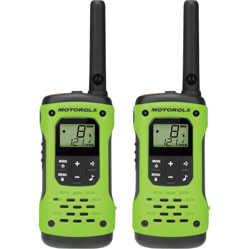Radios bidirectionnelles TalkAbout T600 s&eacute;rie H2O, Bande FRS/GMRS, 22 canaux, Port&eacute;e 56 km Moffatt Supply & Specialties