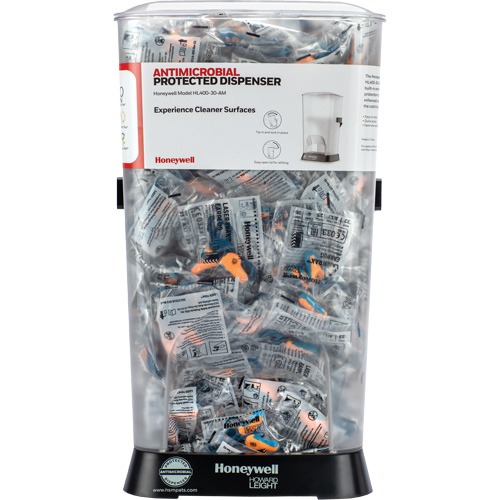 HL400 AM Corded Earplug Dispenser with LT-30 Earplugs Canister Moffatt Supply & Specialties