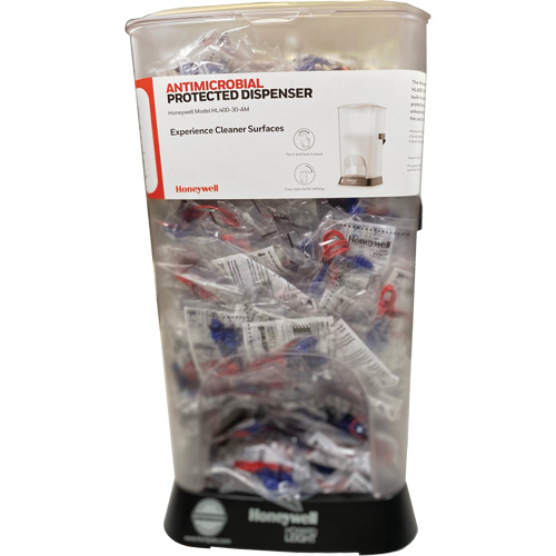 HL400 AM Corded Earplug Dispenser with AS-30R Earplugs Canister Moffatt Supply & Specialties