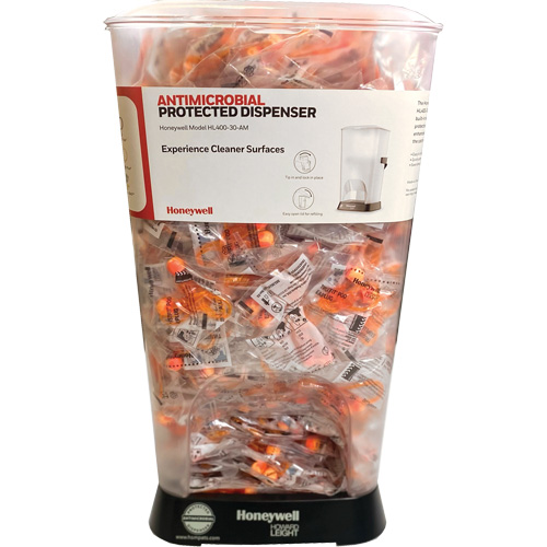 HL400 AM Corded Earplug Dispenser with TF-30 Earplugs Canister Moffatt Supply & Specialties