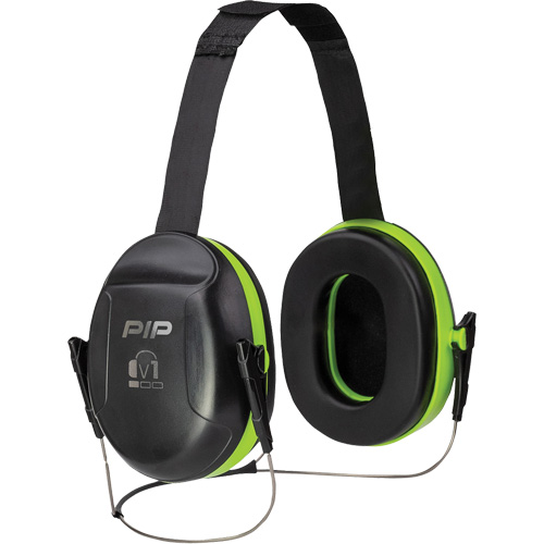 Dynamic V1 Passive Ear Muffs, Neckband, 23 NRR dB Moffatt Supply & Specialties