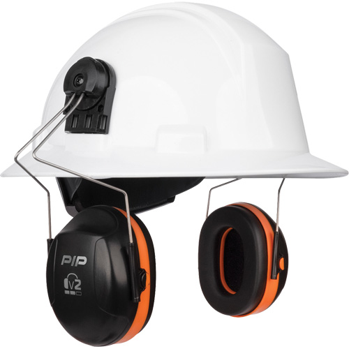 Dynamic V2 Passive Ear Muffs, Cap Mount, 25 NRR dB Moffatt Supply & Specialties