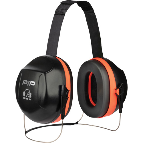 Dynamic V3 Passive Ear Muffs, Neckband, 27 NRR dB Moffatt Supply & Specialties