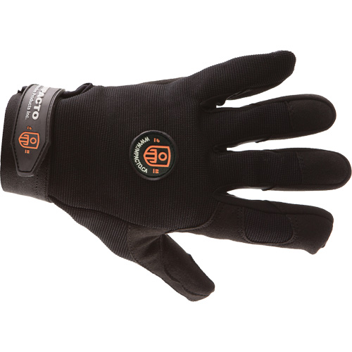 Gants de m&eacute;canicien anti-chocs, 7/Petit, Paume en Synth&eacute;tique/Su&egrave;de, Poignet &eacute;lastique/Boucle et crochet Moffatt Supply & Specialties