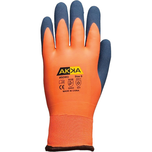 Gants de travail r&eacute;sistant &agrave; labrasion, 7/Petit, R&ecirc;vetement Latex de caoutchouc Moffatt Supply & Specialties