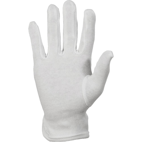 Classic Inspectors Parade Gloves, Cotton/Nylon, Unhemmed Cuff, 10/X-Large Moffatt Supply & Specialties