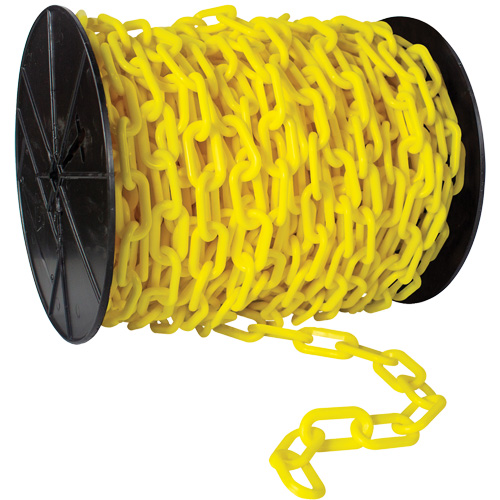 Chaîne de s&eacute;curit&eacute; en plastique robuste, Vert Moffatt Supply & Specialties