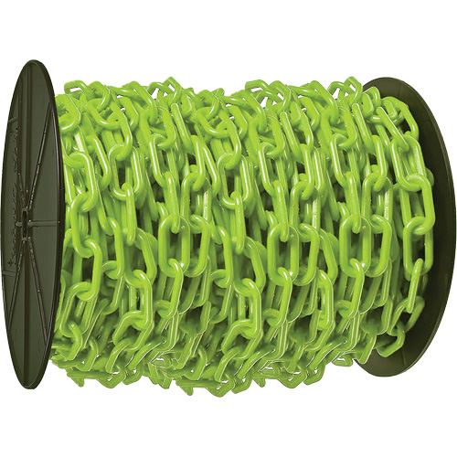 Chaîne de s&eacute;curit&eacute; en plastique robuste, Vert Moffatt Supply & Specialties