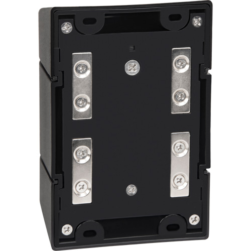 Barri&egrave;re murale magn&eacute;tique avec bande magn&eacute;tique, Plastique, Fixation magn&eacute;tique, 15', Ruban Noir et jaune Moffatt Supply & Specialties