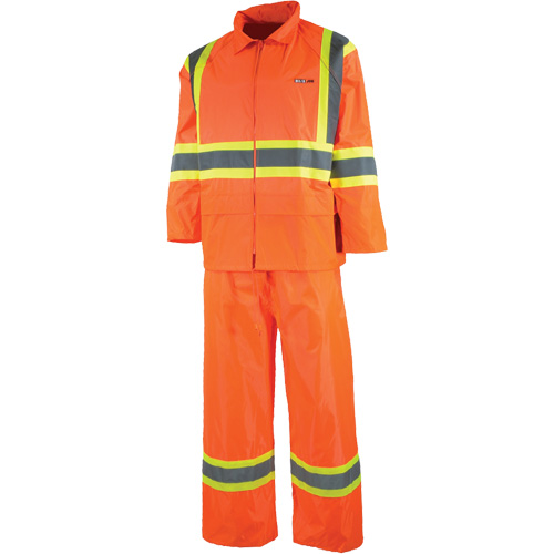 V&ecirc;tement imperm&eacute;able &eacute;tanche, Nylon/PVC, T-petit, Orange haute visibilit&eacute; Moffatt Supply & Specialties