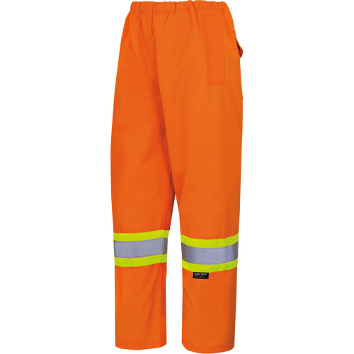 5576 Pantalon de s&eacute;curit&eacute; hydrofuge de 450D, Polyester/Polyur&eacute;thane, Petit, Orange haute visibilit&eacute; Moffatt Supply & Specialties