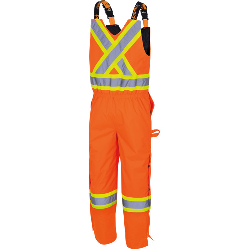 5040 Waterpoof Quilted Safety Overalls, Polyester, Small, High Visibility Orange Moffatt Supply & Specialties