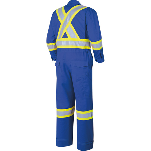 7704T FR-Tech&reg; Arc-Rated Coverall, Size 40 (Tall), Royal Blue, 10 cal/cm² Moffatt Supply & Specialties