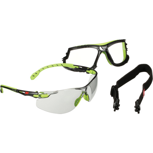 Solus 1000 Series Safety Glasses, Grey Lens, Anti-Fog/Anti-Scratch, ANSI Z87+/Meets/Exceeds CSA Z94.3 Moffatt Supply & Specialties