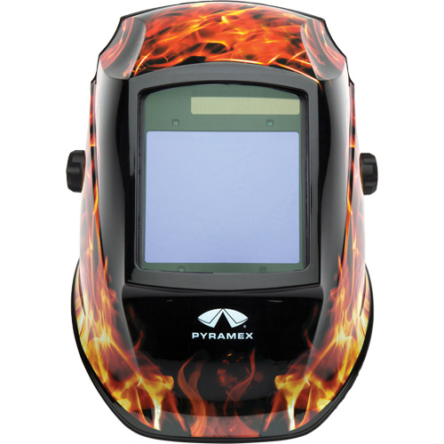 Leadhead&reg; Auto Darkening Welding Helmet, 3.8" L x 3.4" W View Area, 9 - 13 Shade Range Moffatt Supply & Specialties