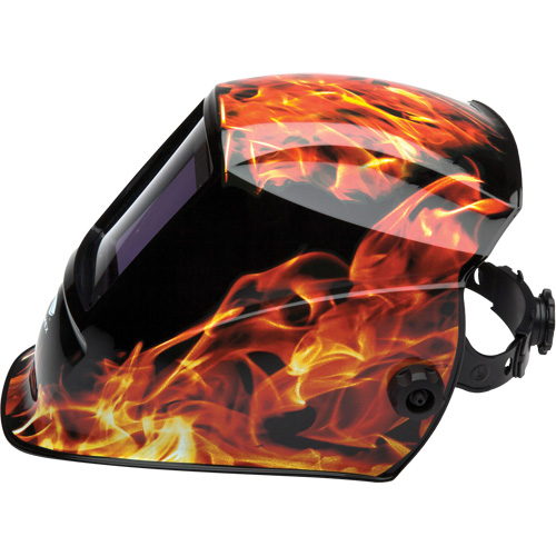 Leadhead&reg; Auto Darkening Welding Helmet, 3.8" L x 3.4" W View Area, 9 - 13 Shade Range Moffatt Supply & Specialties