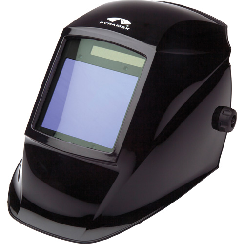Leadhead&reg; Auto Darkening Welding Helmet, 3.8" L x 3.4" W View Area, 9 - 13 Shade Range, Black Moffatt Supply & Specialties