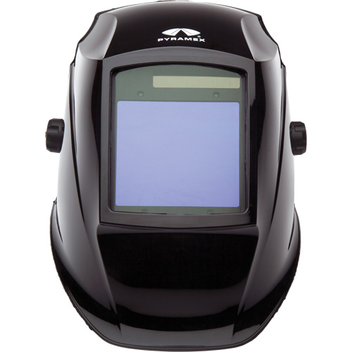Leadhead&reg; Auto Darkening Welding Helmet, 3.8" L x 3.4" W View Area, 9 - 13 Shade Range, Black Moffatt Supply & Specialties