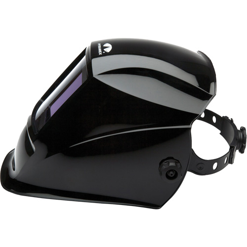 Leadhead&reg; Auto Darkening Welding Helmet, 3.8" L x 3.4" W View Area, 9 - 13 Shade Range, Black Moffatt Supply & Specialties