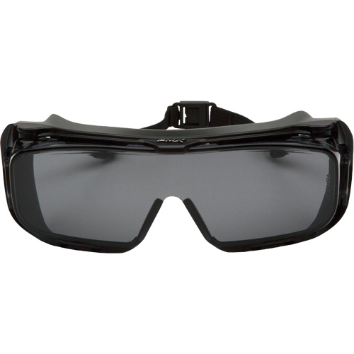 Cappture Safety Glasses, Grey Lens, Anti-Fog, ANSI Z87+/Meets/Exceeds CSA Z94.3 Moffatt Supply & Specialties