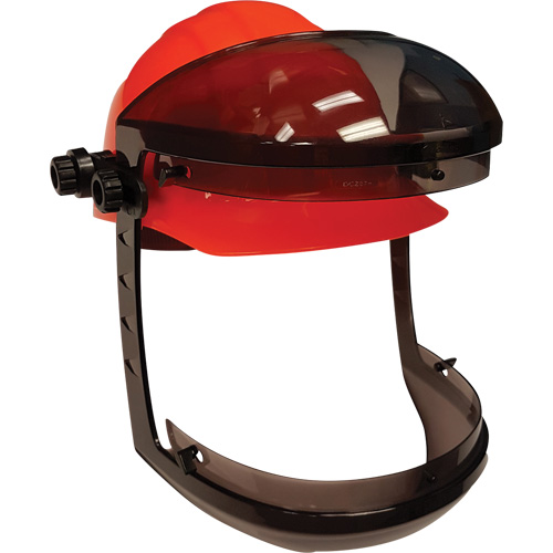 Facetec with Cap Attachment for Slotted Hard Hats, Ratchet Suspension Moffatt Supply & Specialties