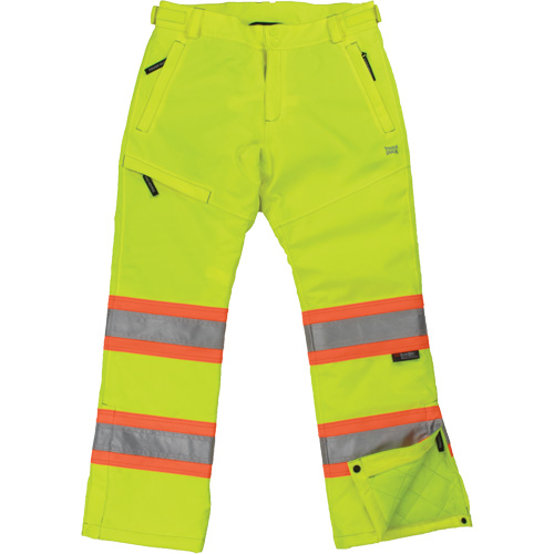 Womens Insulated Flex Safety Pant, Polyester, X-Large, High Visibility Lime-Yellow Moffatt Supply & Specialties