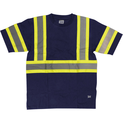 Chemise de s&eacute;curit&eacute; &agrave; manches courtes, Coton, T-petit, Bleu marin Moffatt Supply & Specialties