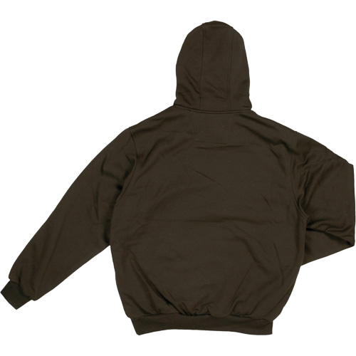 Water Repellent Fleece Pullover Hoodie, Men's, Small, Black Moffatt Supply & Specialties