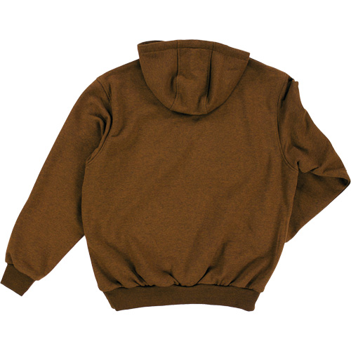 Water Repellent Fleece Pullover Hoodie, Men's, X-Large, Brown Moffatt Supply & Specialties