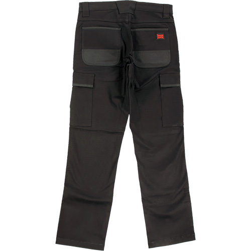 WP100 Work Pants, Cotton/Spandex, Black, Size 0, 30 Inseam Moffatt Supply & Specialties
