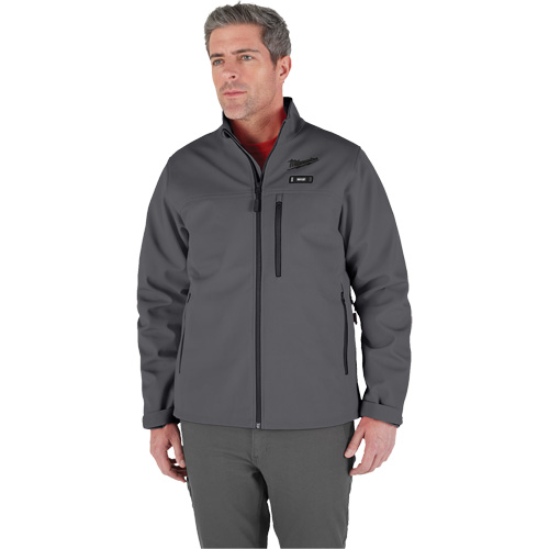 Manteau chauffante M12 ToughShell (manteau seulement), Hommes, T-Grand, Gris Moffatt Supply & Specialties