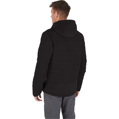 M12 Heated Quietshell Jacket with Battery, Men's, Medium, Black Moffatt Supply & Specialties