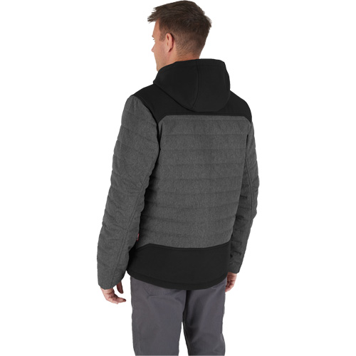 M12 Heated Quietshell Jacket with Battery, Men's, Small, Grey Moffatt Supply & Specialties