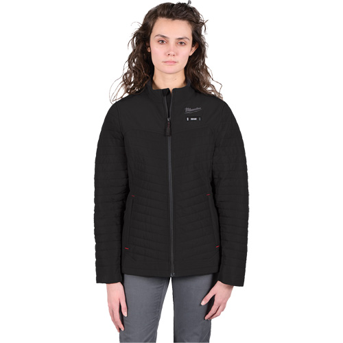 Manteau chauffant M12 Axis avec pile, Femmes, Grand, Noir Moffatt Supply & Specialties