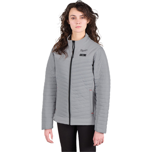 Manteau chauffant M12 Axis avec pile, Femmes, 2T-Grand, Gris Moffatt Supply & Specialties